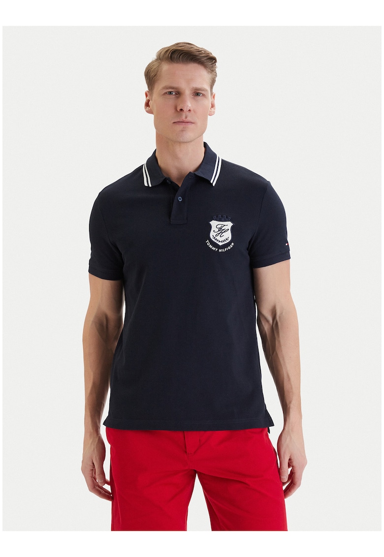 Tricou polo cu imprimeu -