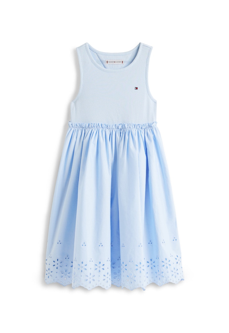 Rochie cu pliuri si dungi