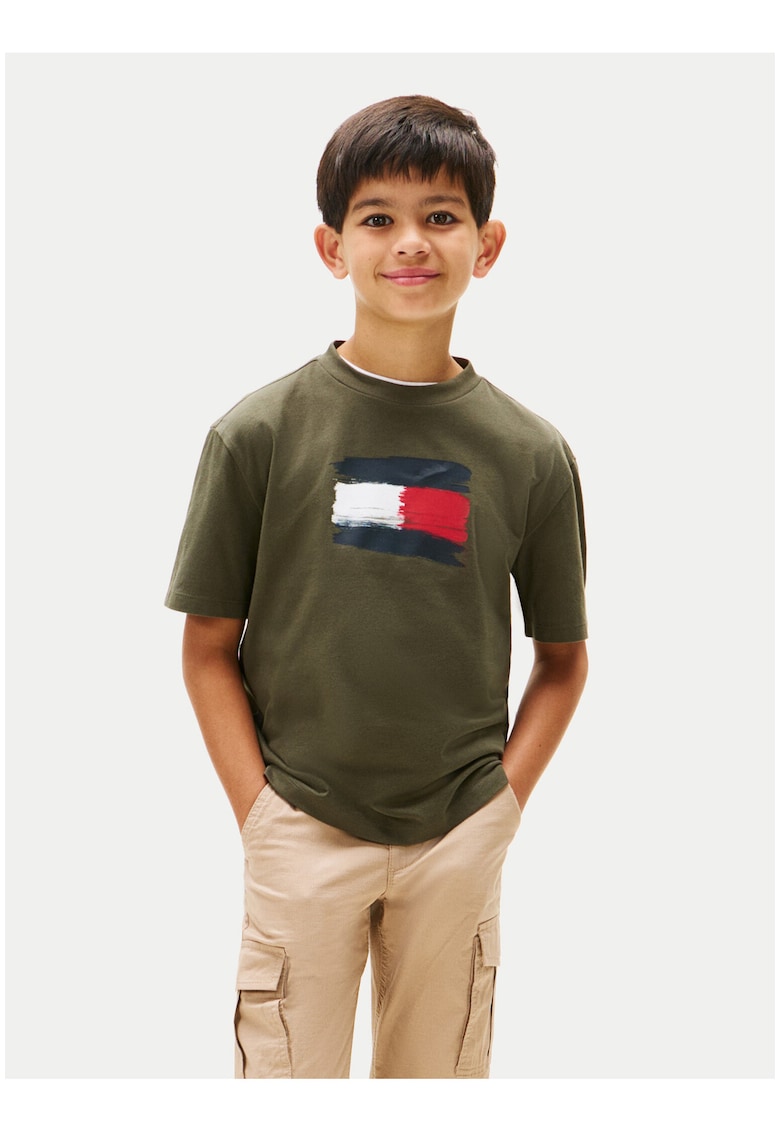 Tricou cu logo imprimat -
