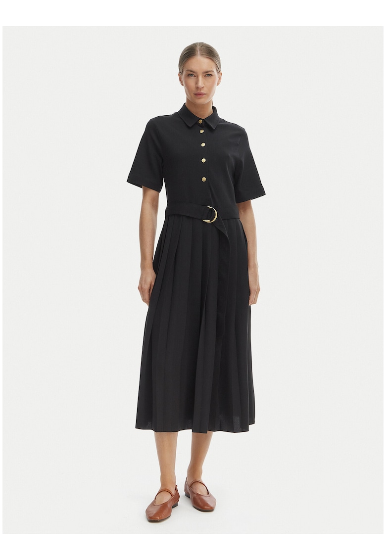 Rochie de bumbac organic cu o curea