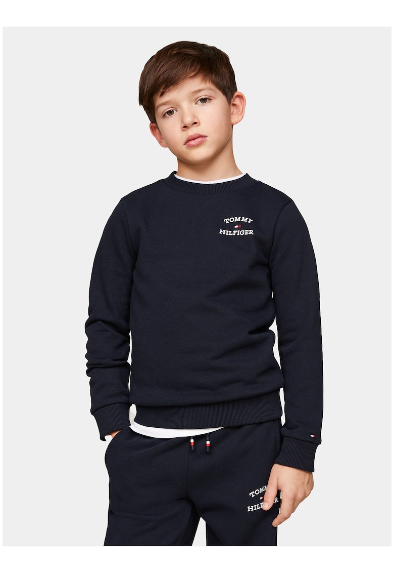Bluza sport din amestec de bumbac organic