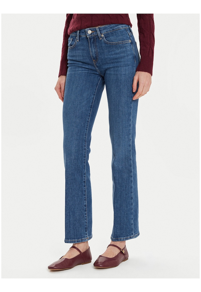 Blugi crop bootcut -