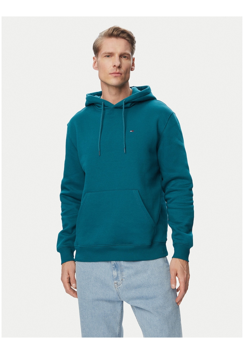 Bluza uni cu buzunar kangaroo