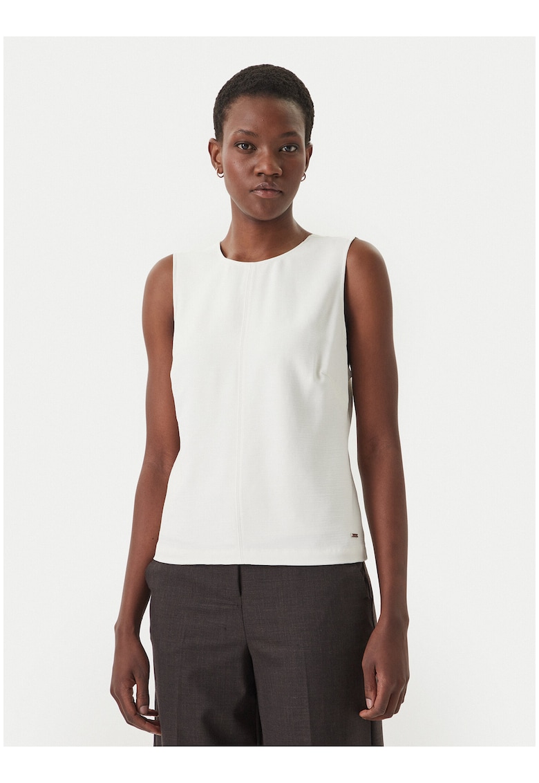 Top regular fit cu model uni