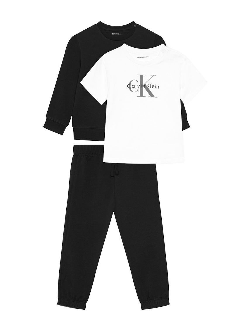 Bluza si pantaloni - tricou set- 3 Piese -