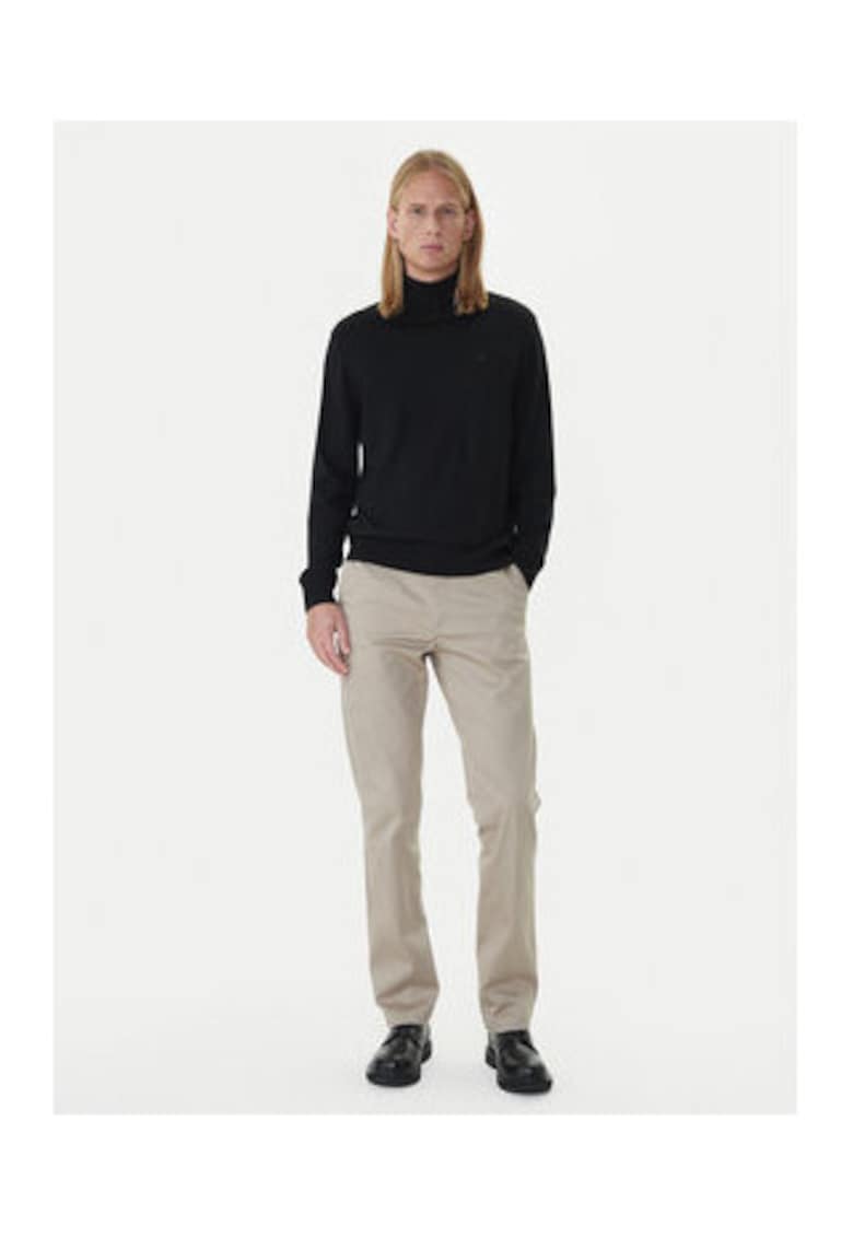 Pantaloni Chino uni - cu croiala conica - Bej