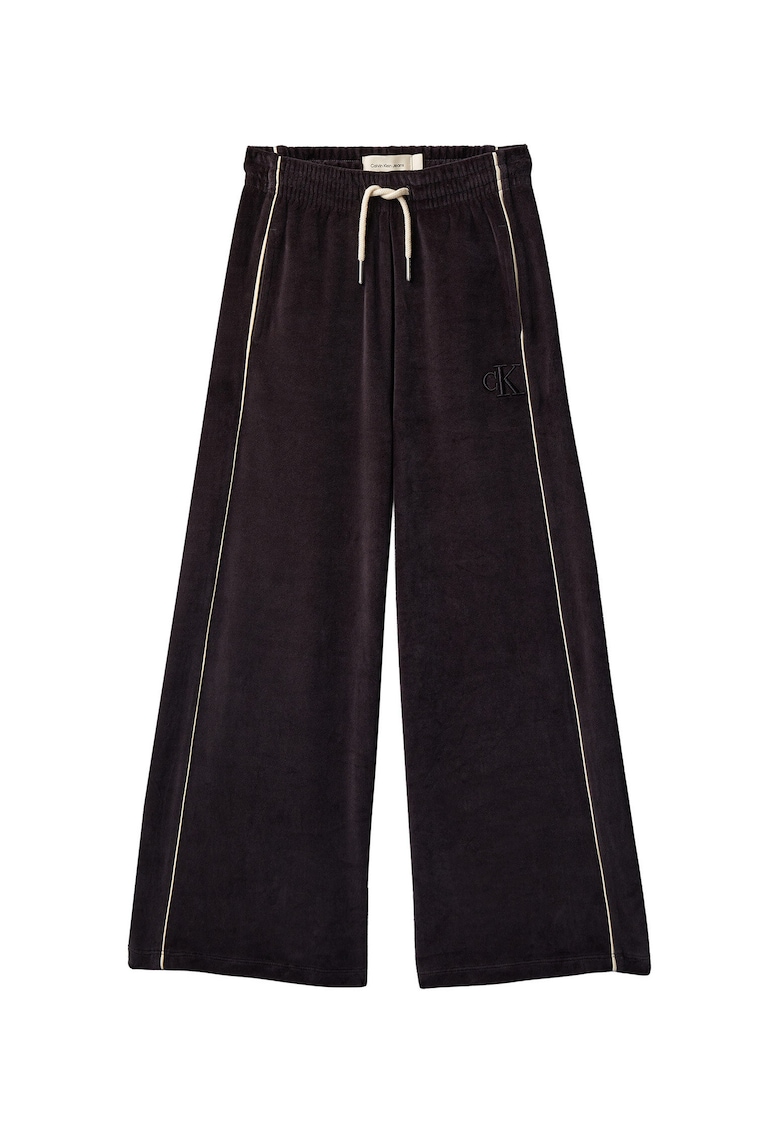 Pantaloni de trening cu snur - Negru