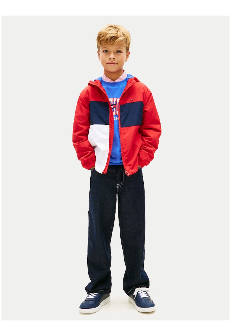 Jacheta cu model colorblock