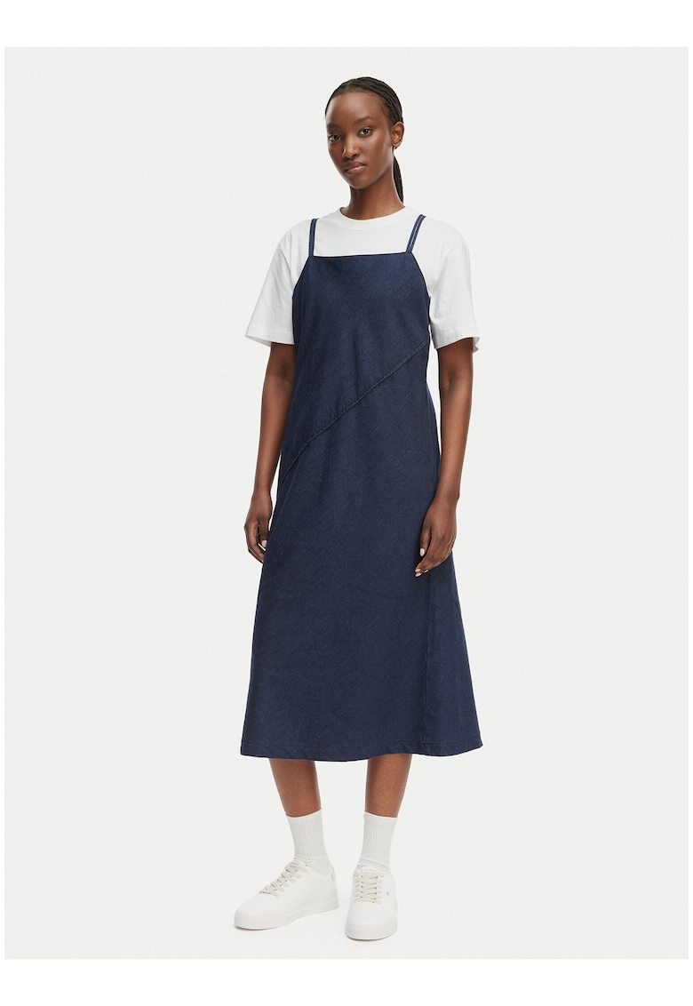 Rochie midi din denim