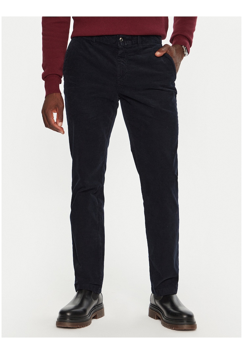Pantaloni chino cu talie medie -