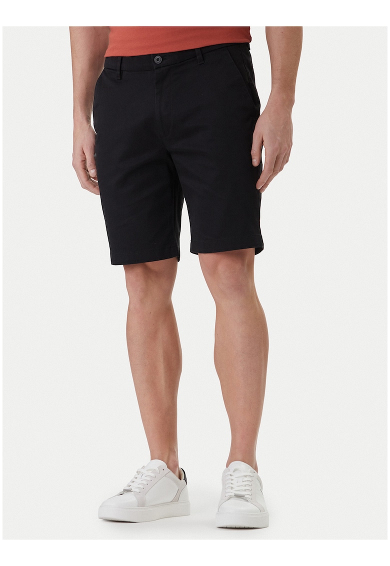Pantaloni scurti din bumbac cu buzunare laterale