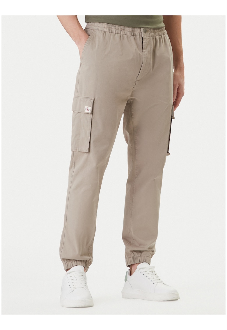 Pantaloni slim fit cargo -