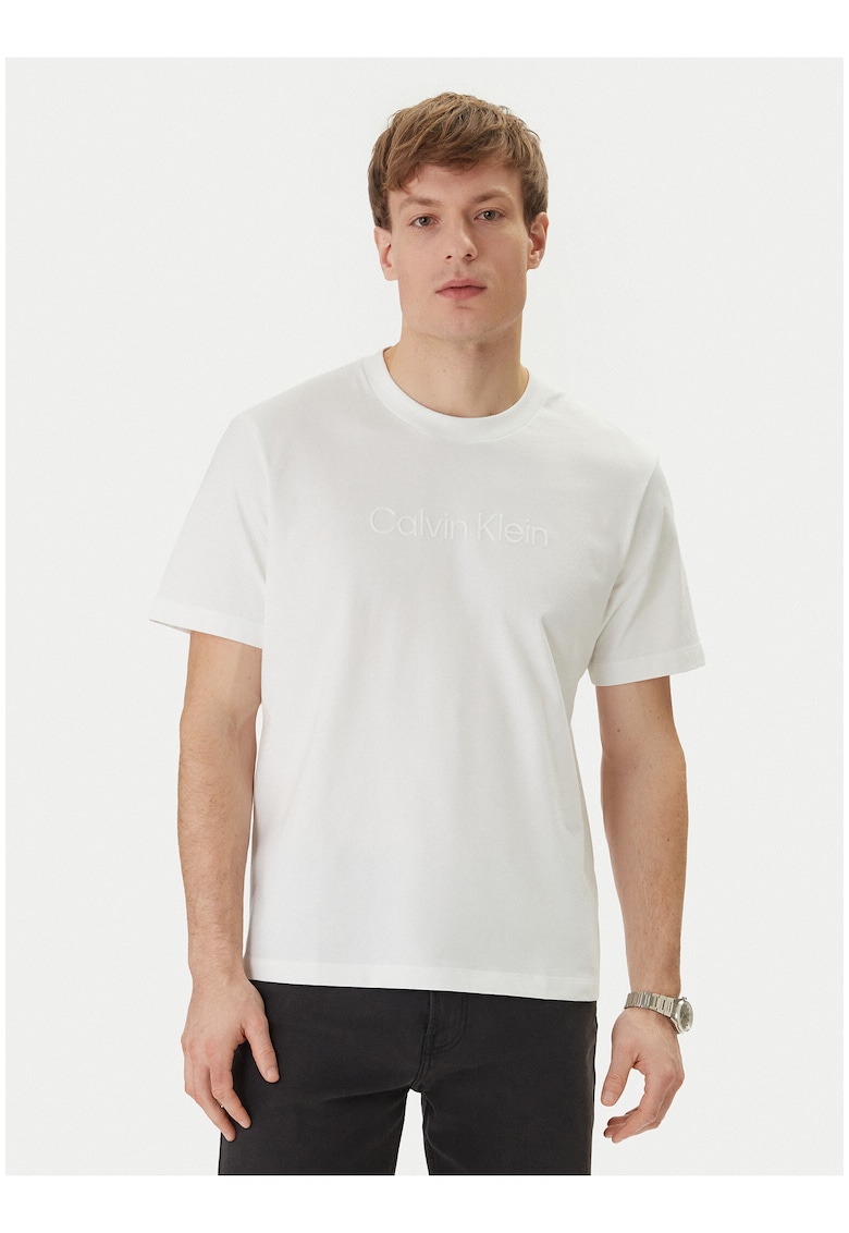 Tricou din bumbac cu aspect supradimensionat