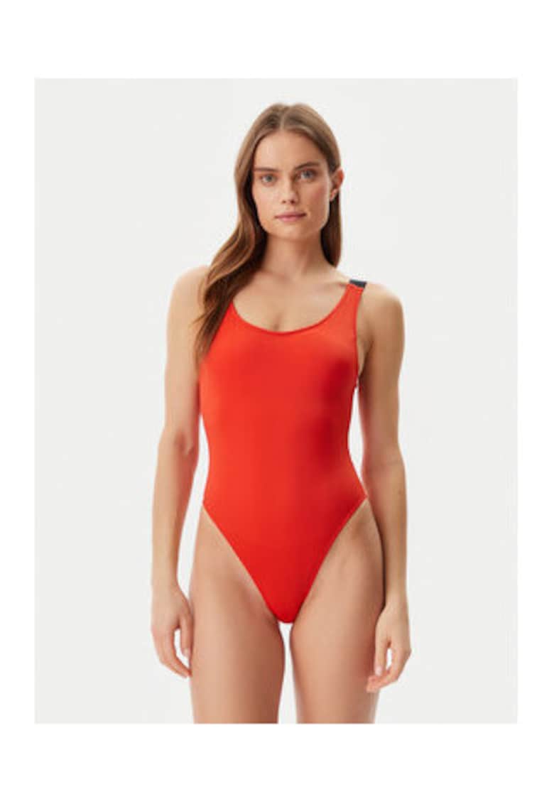 Costum de baie intreg uni - Rosu
