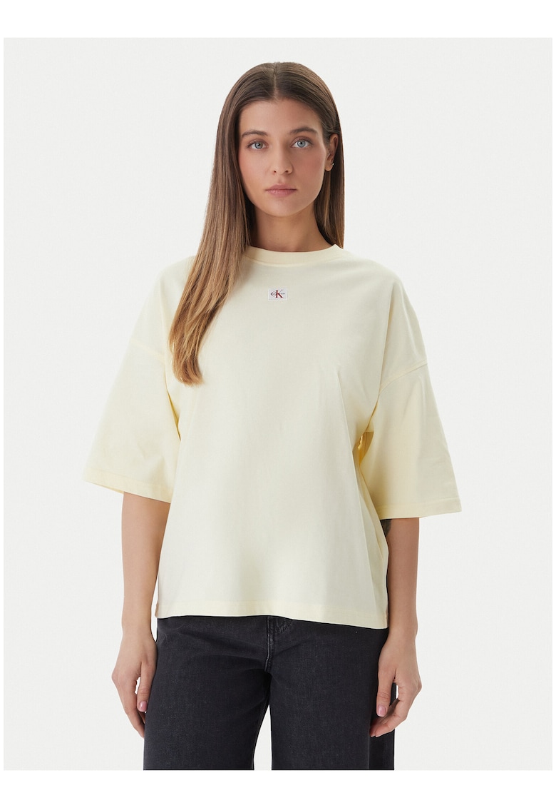 Tricou supradimensionat din bumbac -