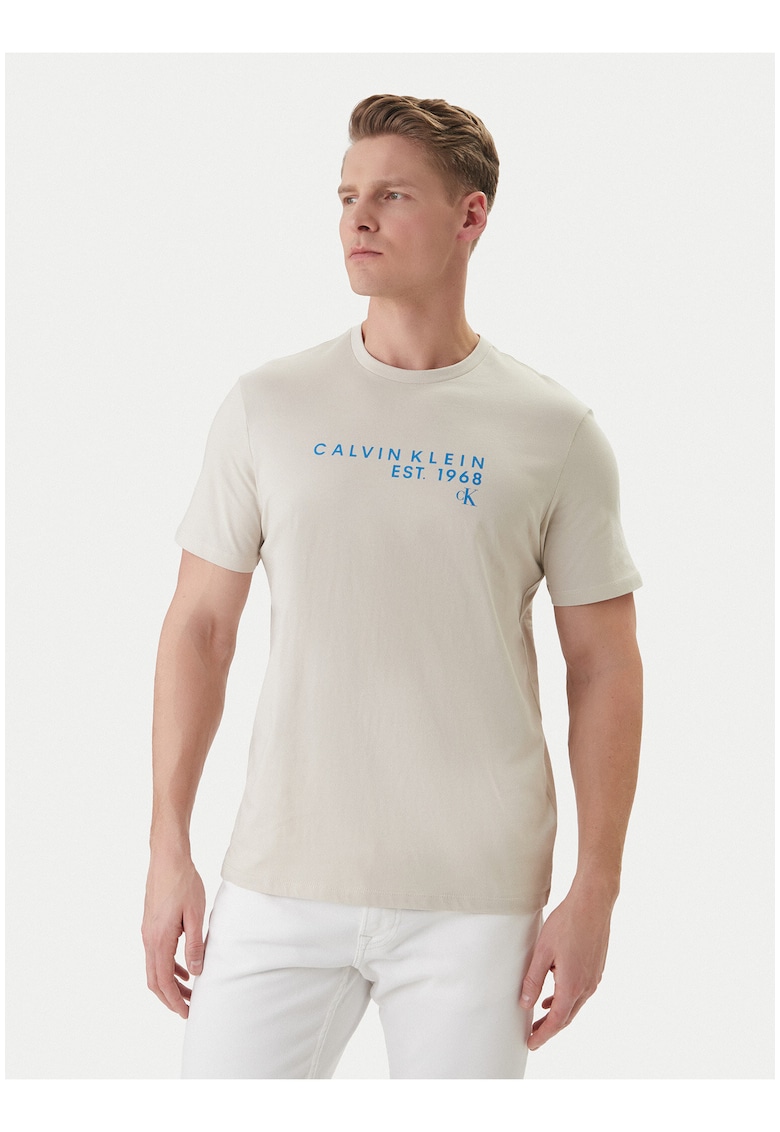 Tricou din bumbac cu logo