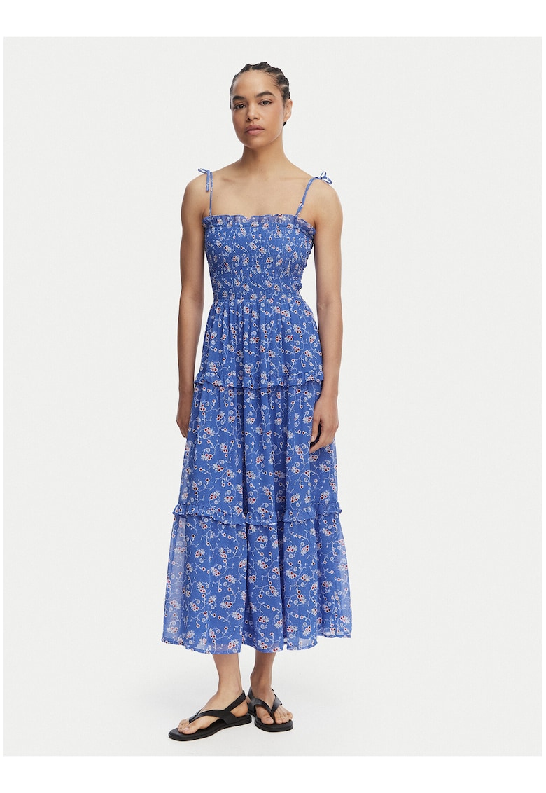 Rochie midi cu imprimeu floral