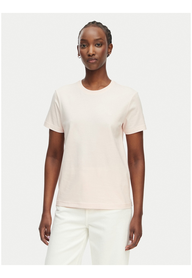 Tricou regular fit - cu model uni