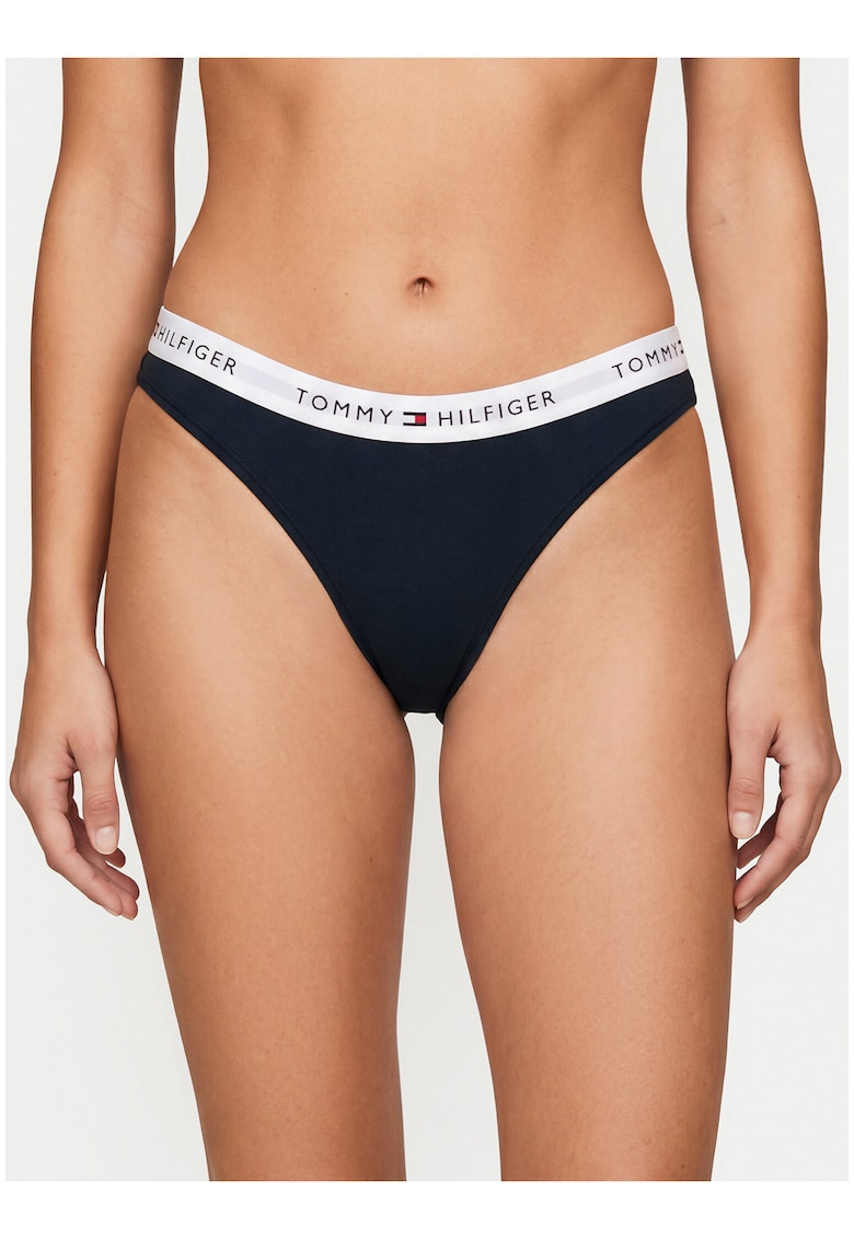 Set de 3 chiloti tanga din bumbac -