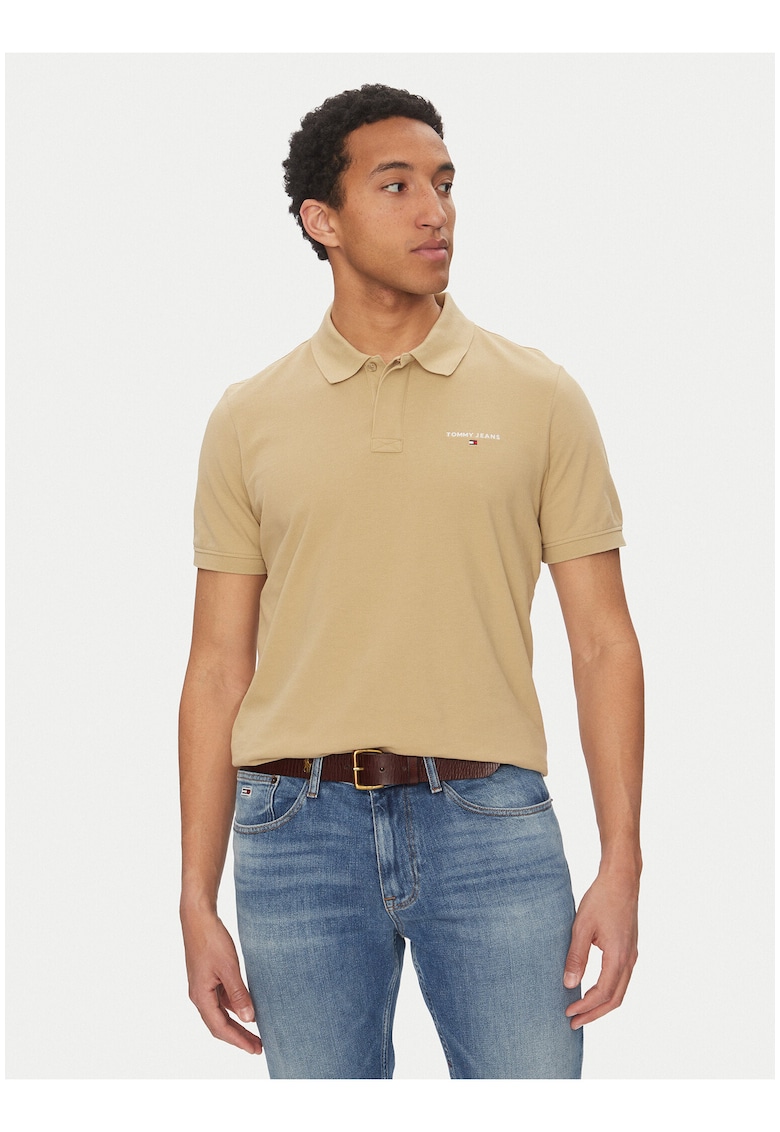 Tricou polo slim fit -