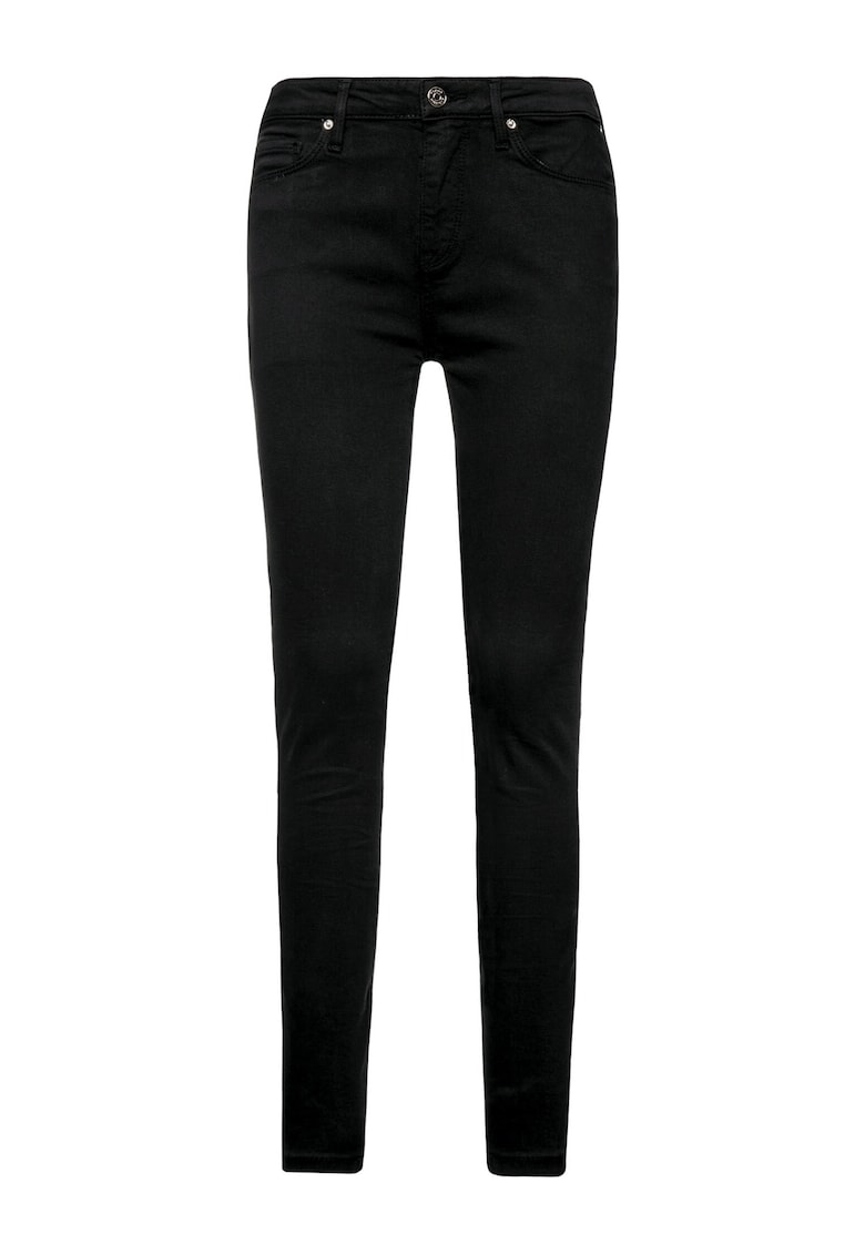 Blugi slim fit uni -