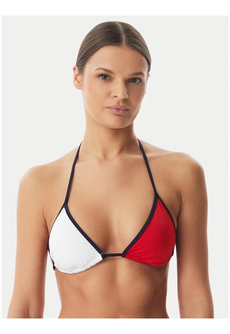 Sutien de baie cu model in 2 culori -