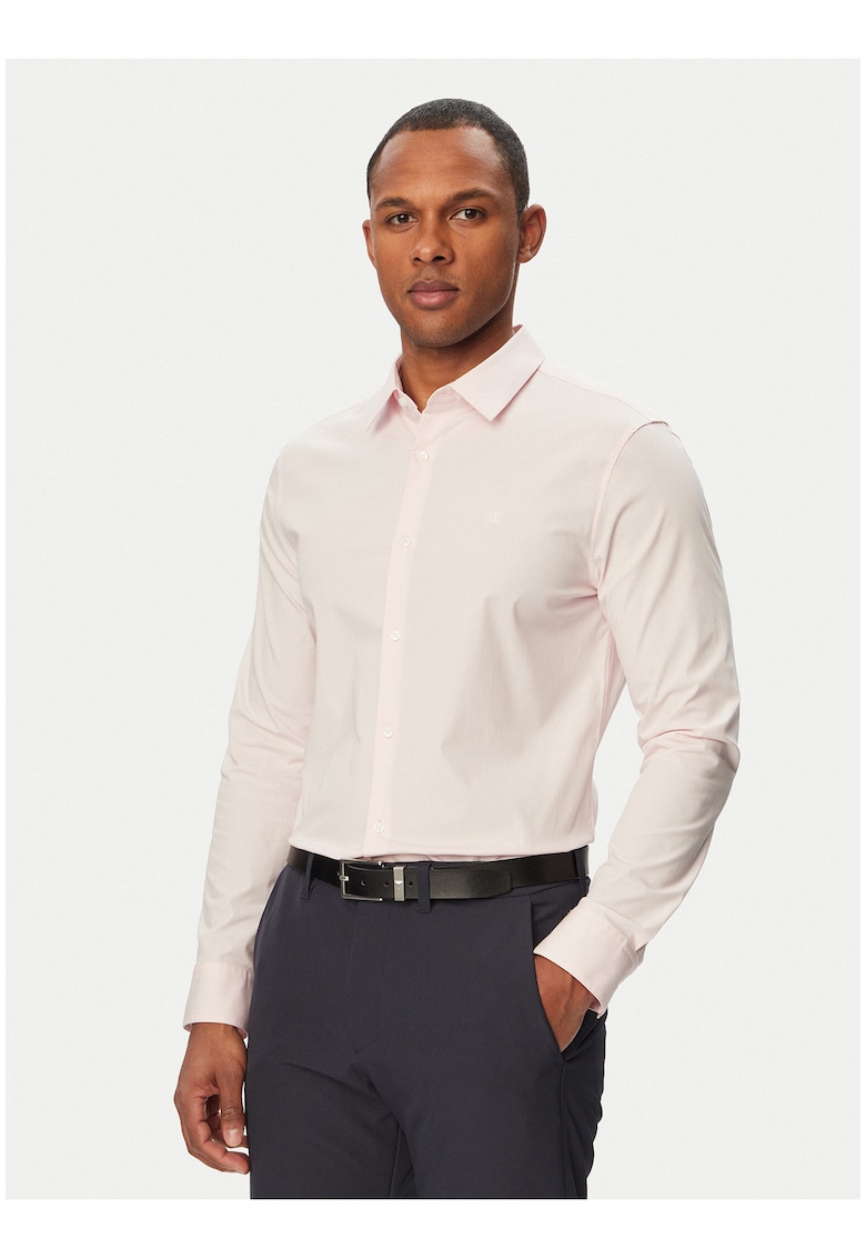 Camasa slim fit cu maneci lungi