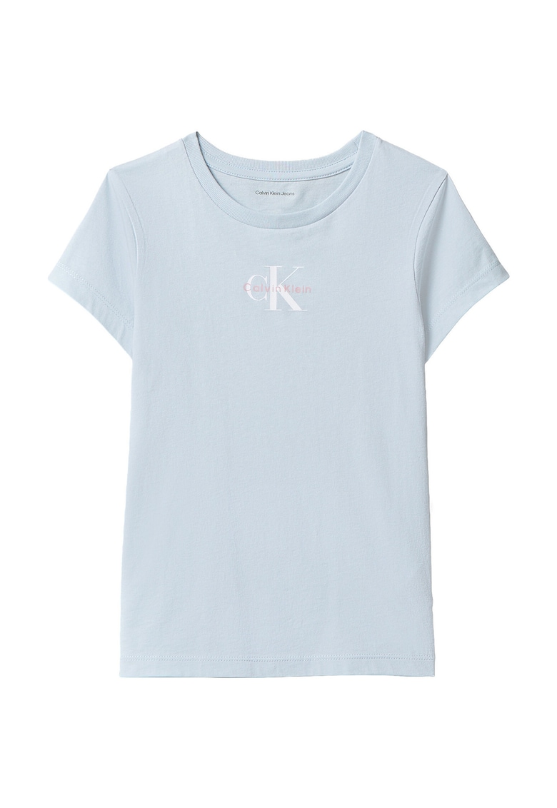 Tricou din bumbac cu print logo