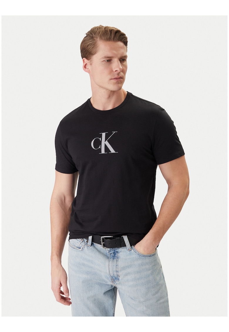 Tricou slim fit din bumbac -
