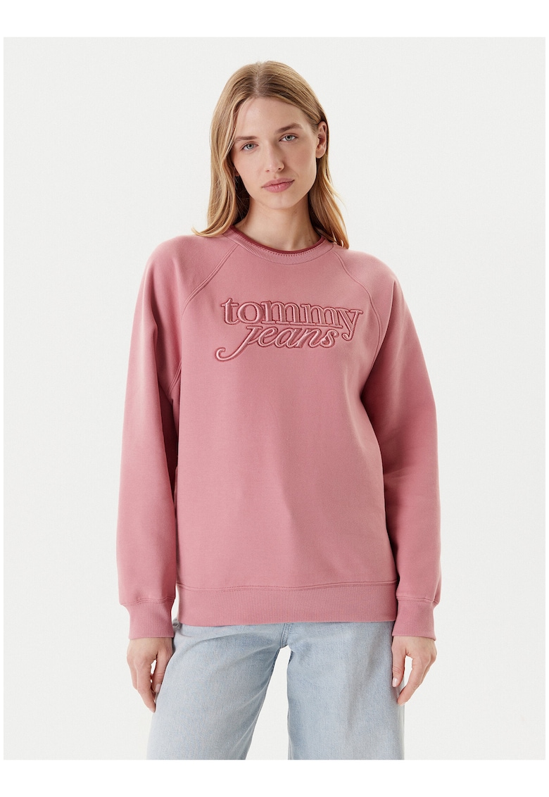 Bluza cu logo brodat -