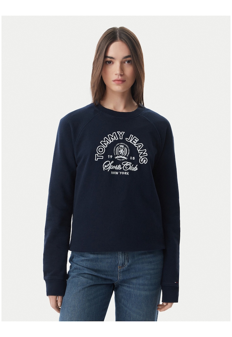 Bluza din bumbac cu imprimeu grafic