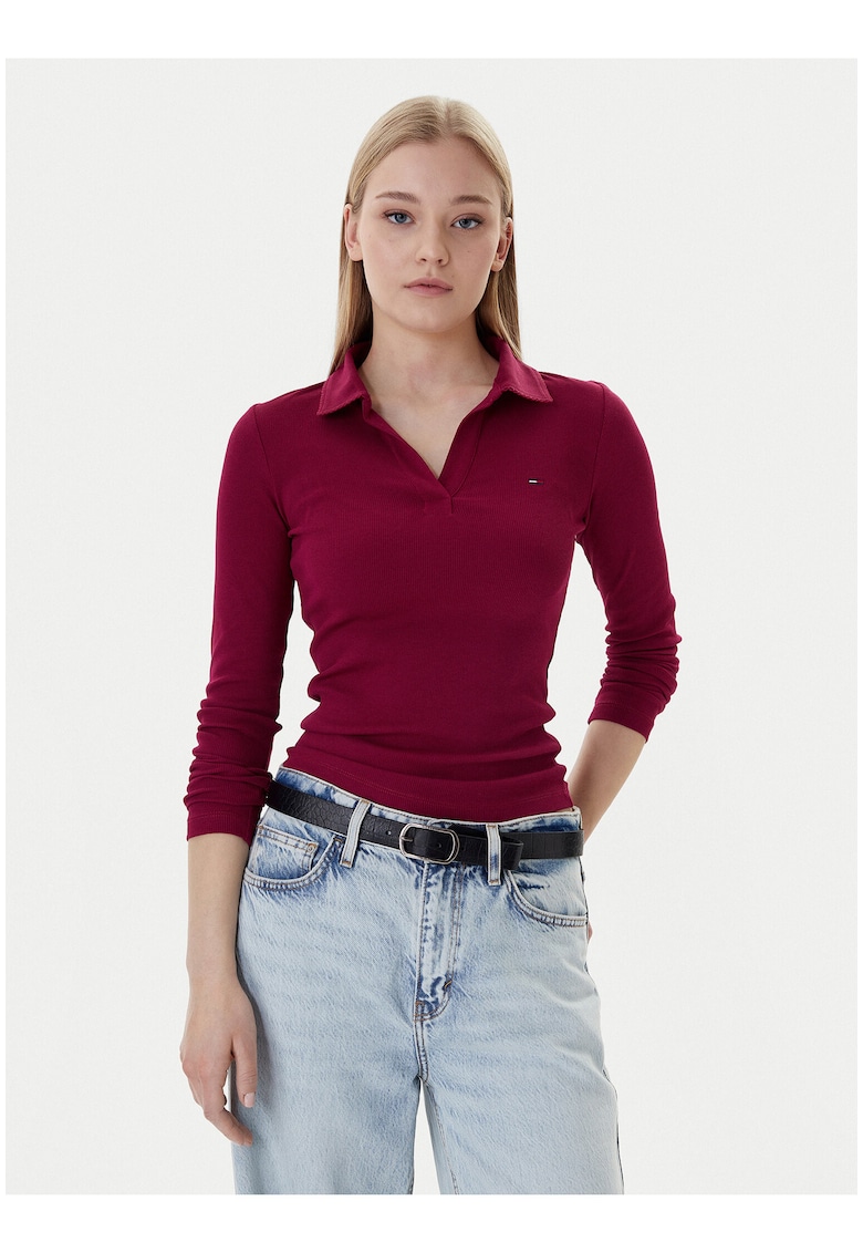 Bluza polo slim fit -