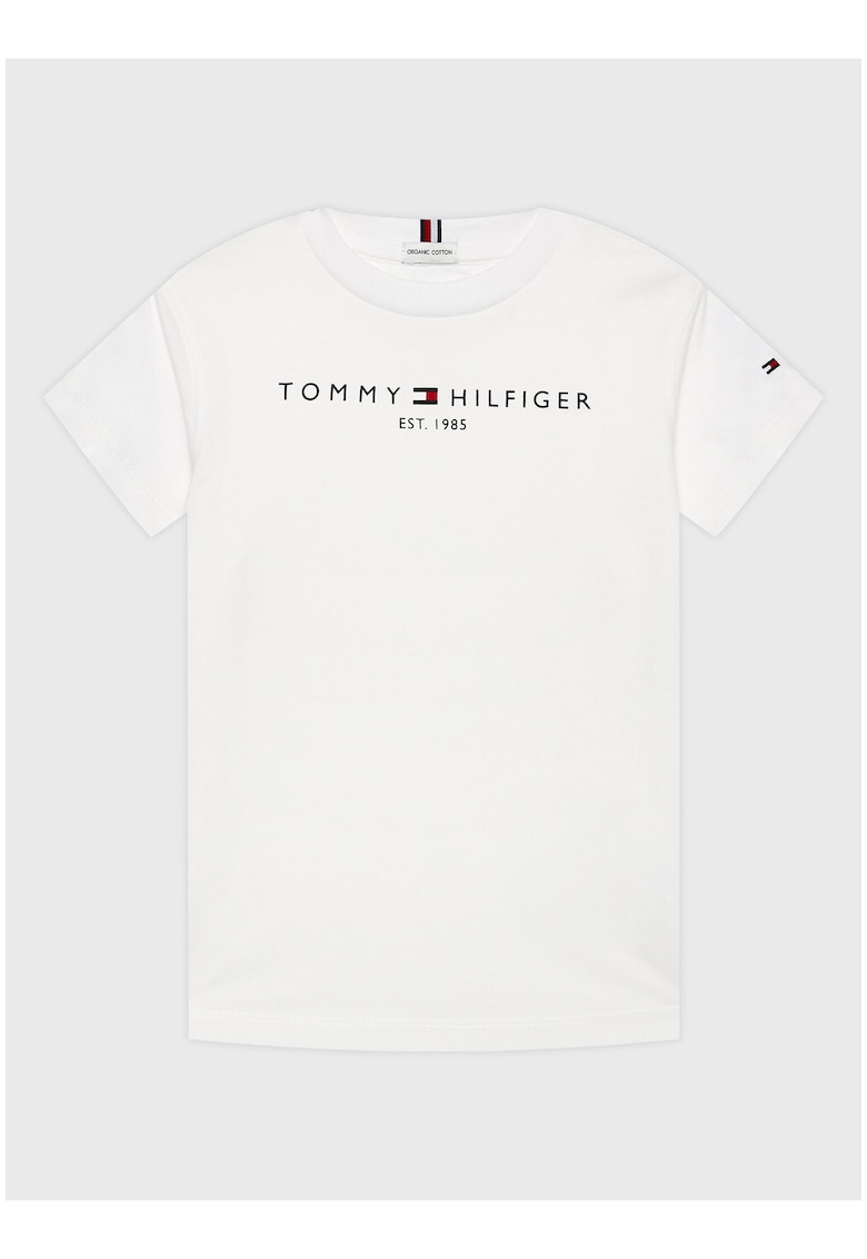 Tricou cu logo din bumbac organic -