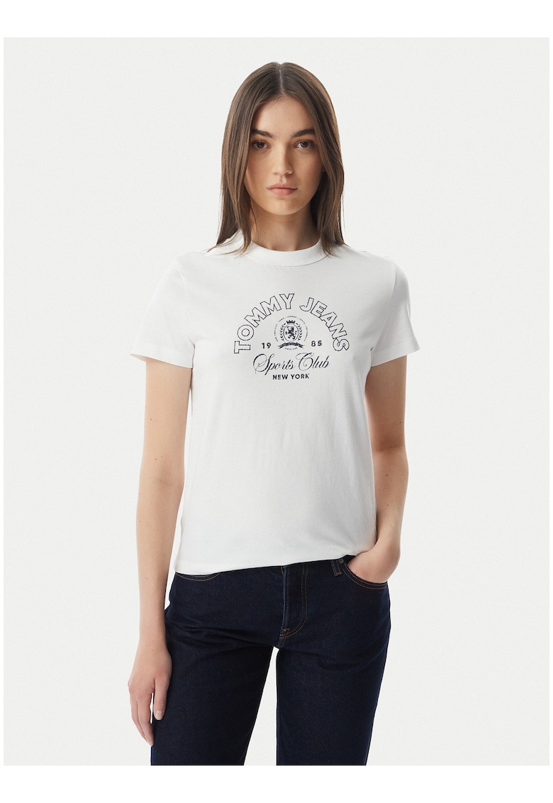 Tricou din bumbac cu model grafic