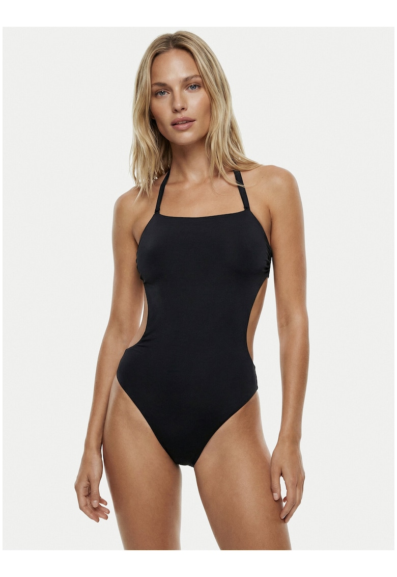 Costum de baie intreg cu decupaje