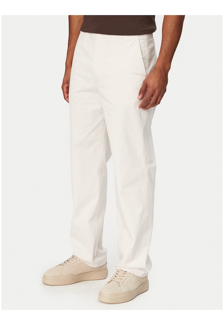 Pantaloni chino cu buzunare laterale