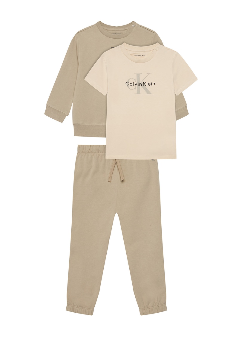 Bluza si pantaloni si tricou unisex set- 3 piese -