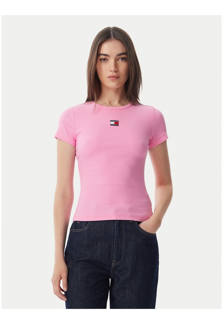 Tricou uni cu imprimeu logo