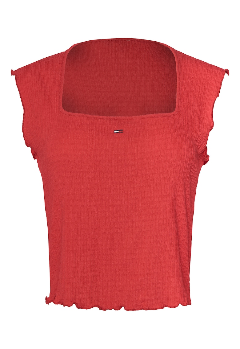 Tricou cu decolteu patrat