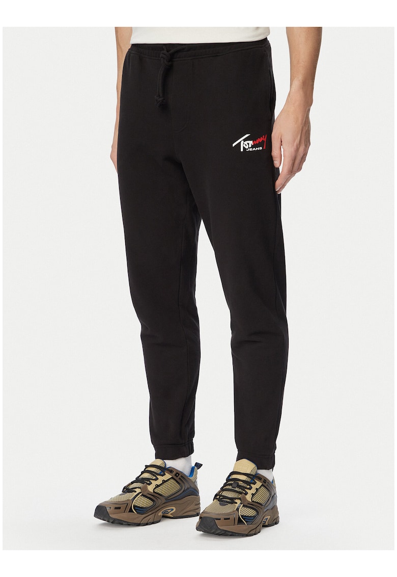 Pantaloni de trening cu imprimeu logo