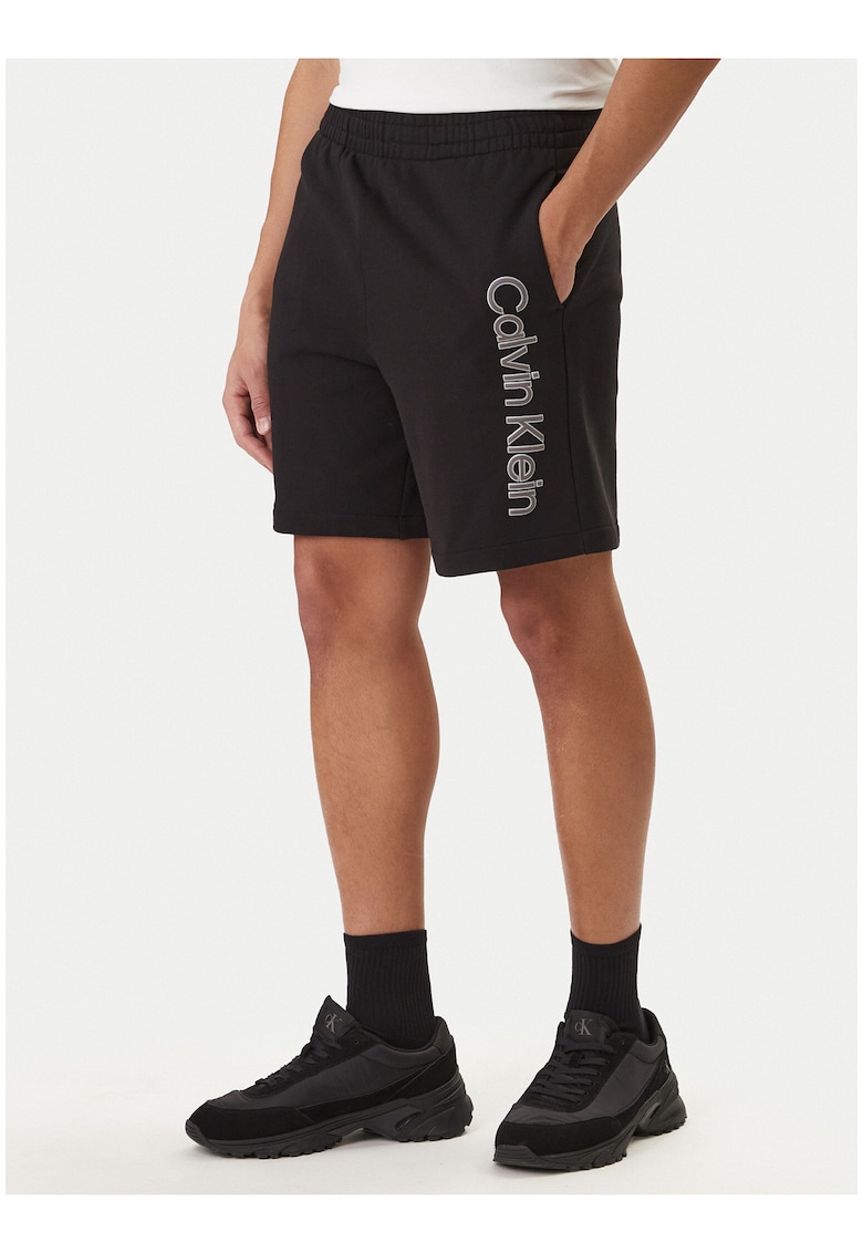 Pantaloni scurti de trening cu snur de ajustare