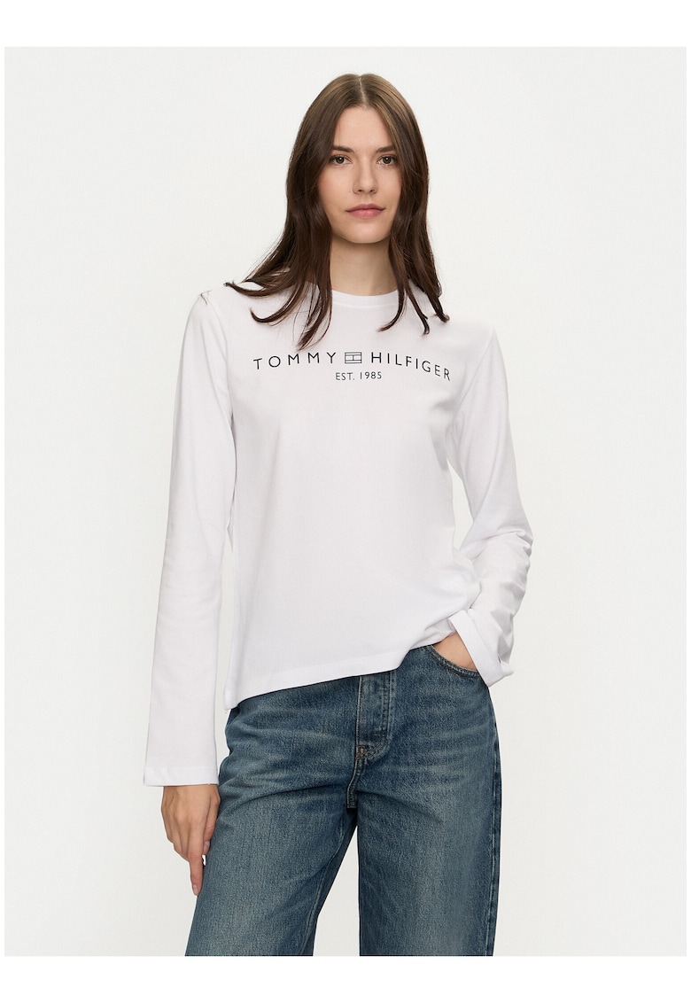 Bluza cu imprimeu logo -