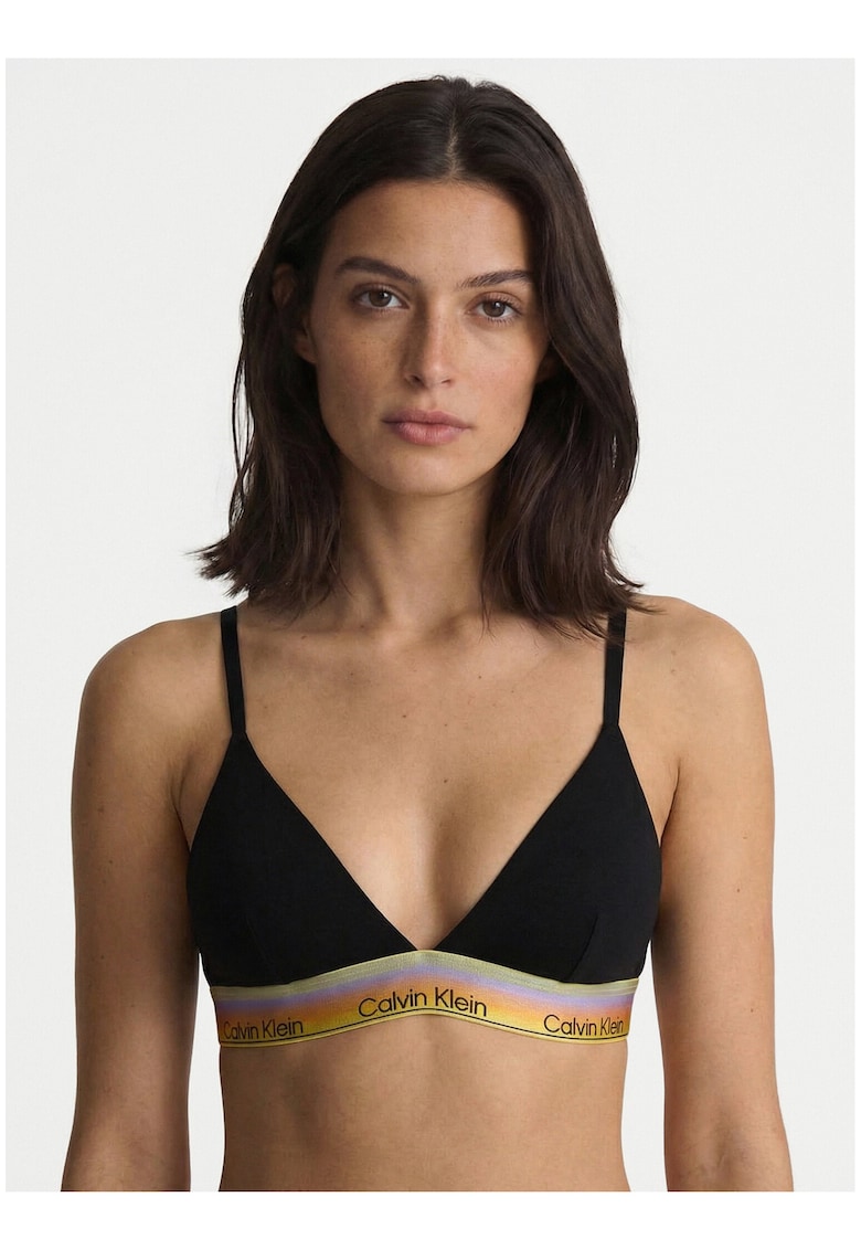 Sutien de baie cu cupe triunghiulare -