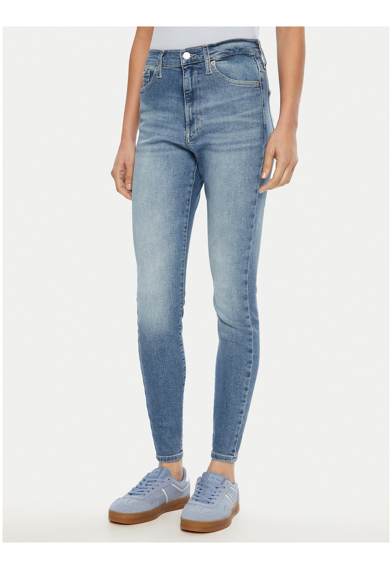 Blugi skinny crop -