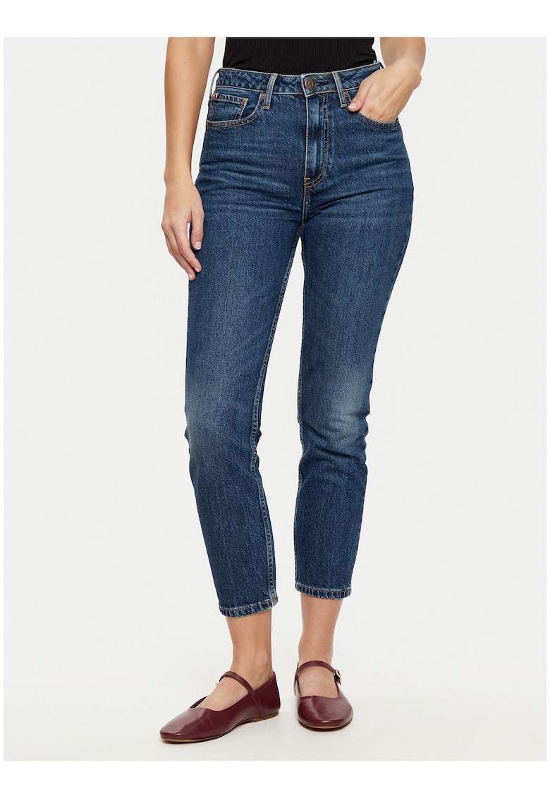 Blugi trei sfert skinny -