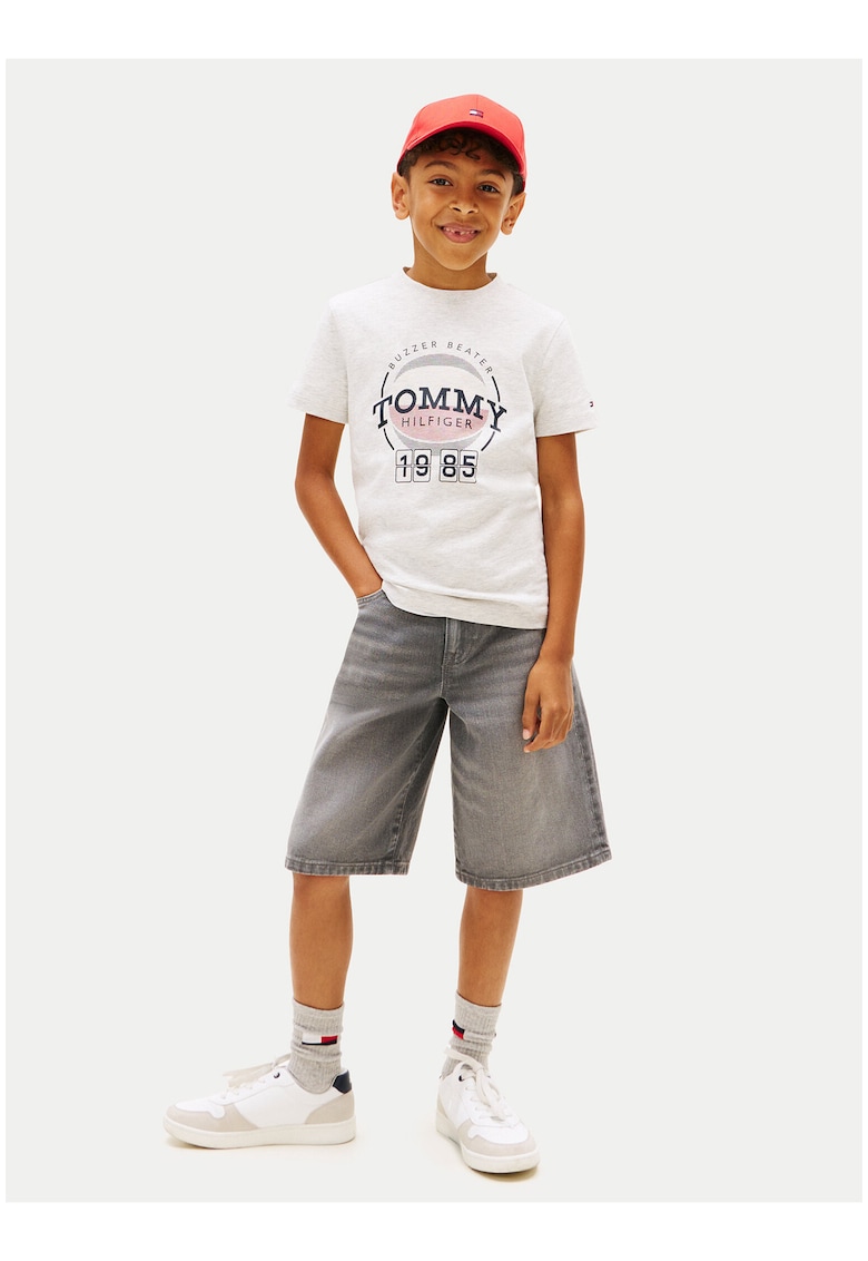 Tricou cu imprimeu frontal mare