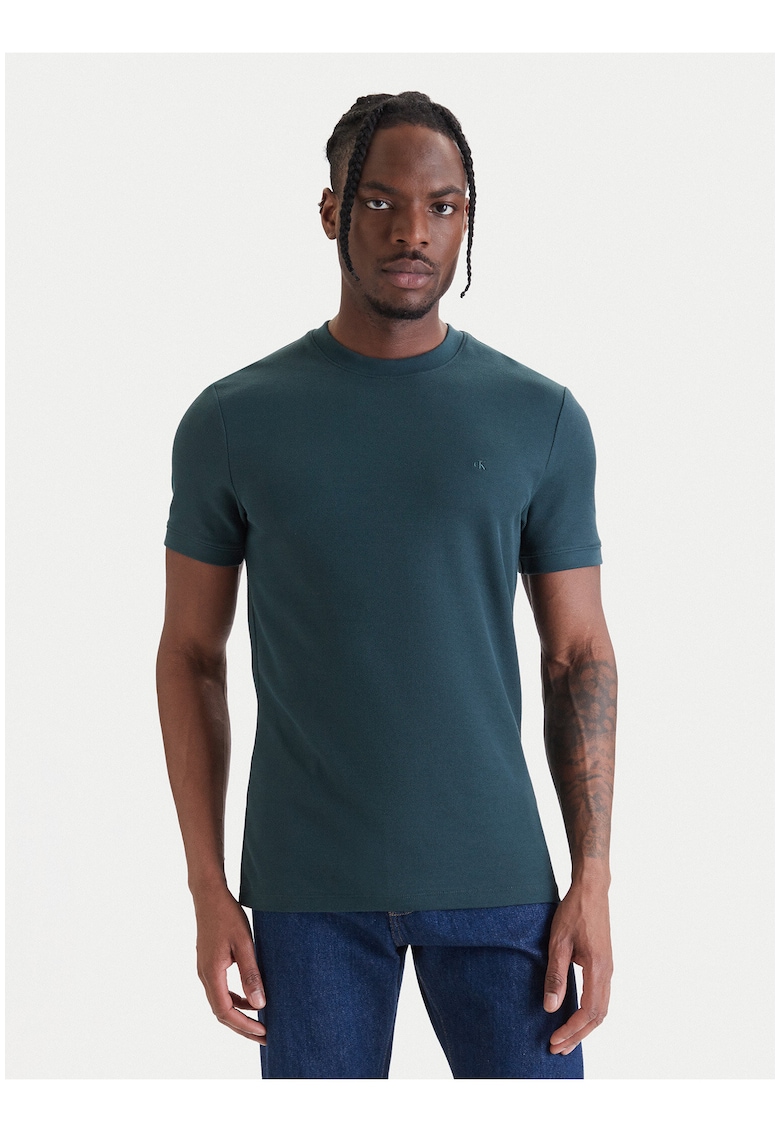 Tricou din bumbac slim fit