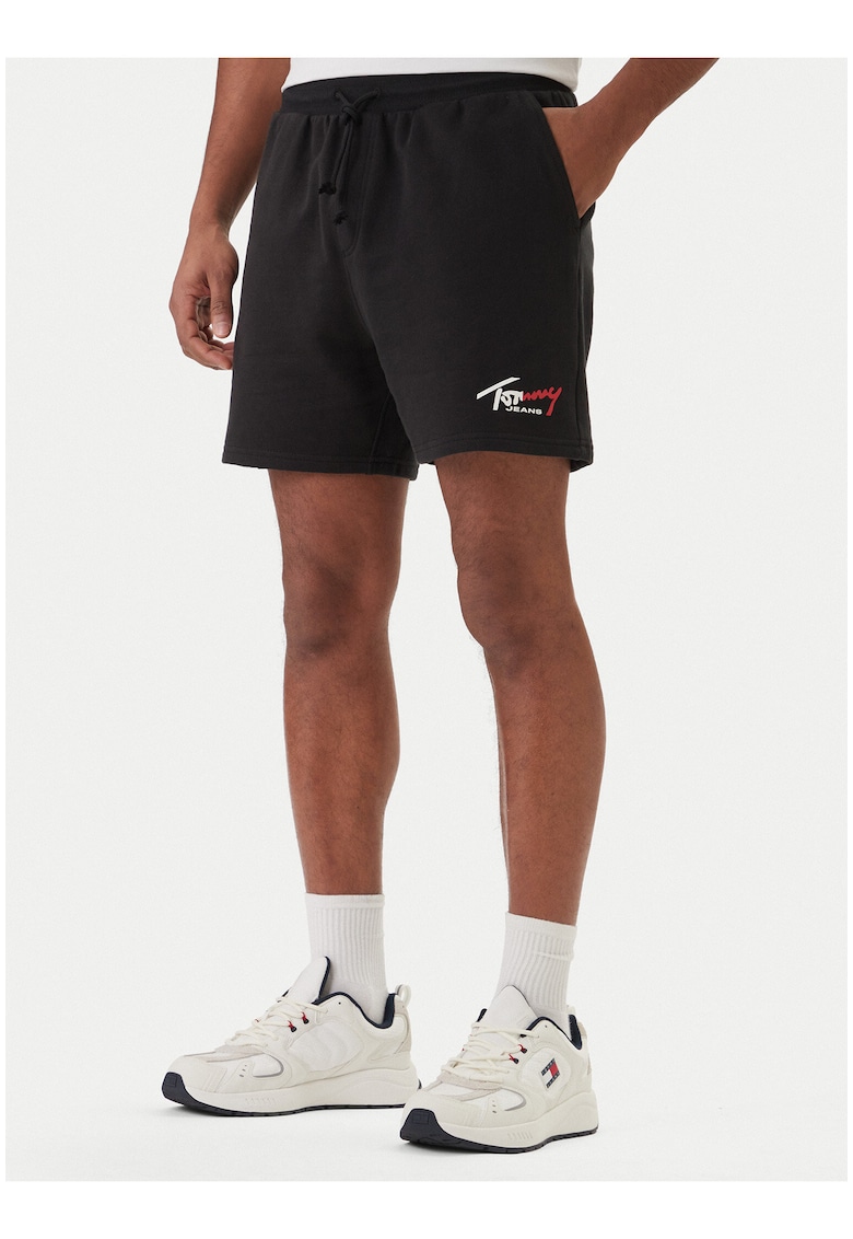 Pantaloni scurti pentru antrenament cu buzunare -