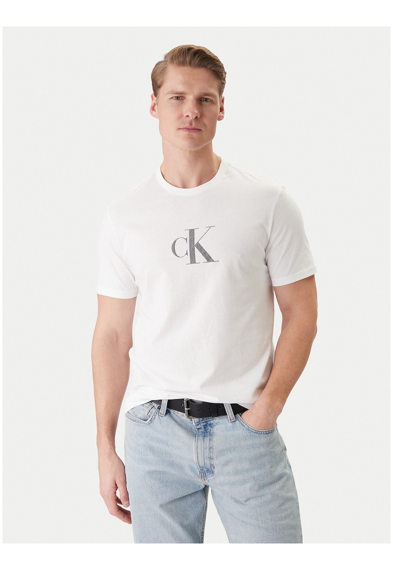 Tricou slim fit din bumbac -