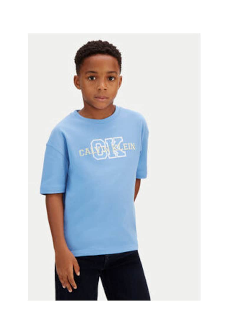 Tricou unisex cu decolteu la baza gatului